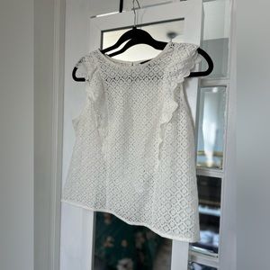 Banana Republic Eyelet Top